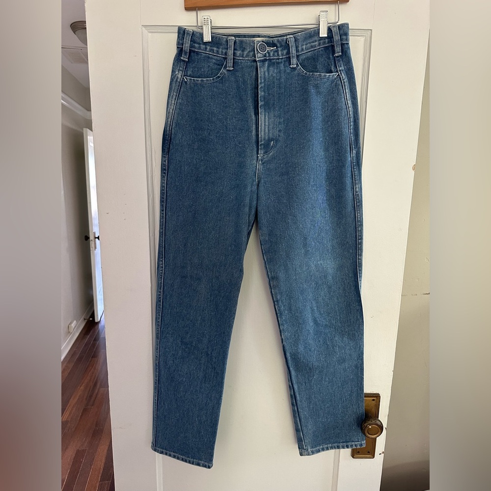 Classic High-Rise Blue Jeans